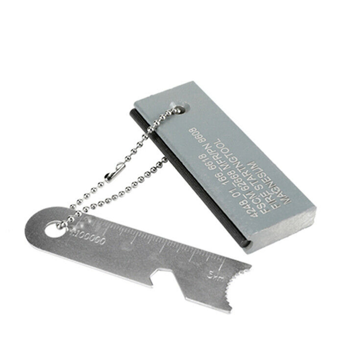 A magnesium fire starting tool is an essential part of every survival kit.  Start hundreds of fires with a flame source of 5400 Fahrenheit in three easy steps. www.moralepatches.com.au