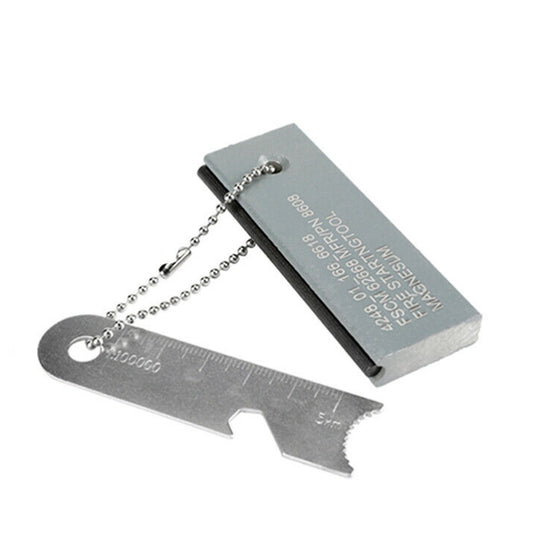 A magnesium fire starting tool is an essential part of every survival kit.  Start hundreds of fires with a flame source of 5400 Fahrenheit in three easy steps. www.moralepatches.com.au