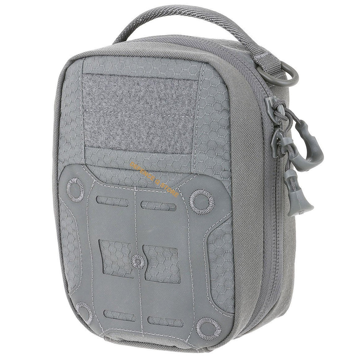 The FRP First Response Pouch is an updated interpretation of the traditional blow-out medical pouch. It has an interior paracord adjuster used to set the angle of opening for the main compartment. The inside is equipped with elastic straps and pockets for organizing first aid essentials. www.moralepatches.com.au