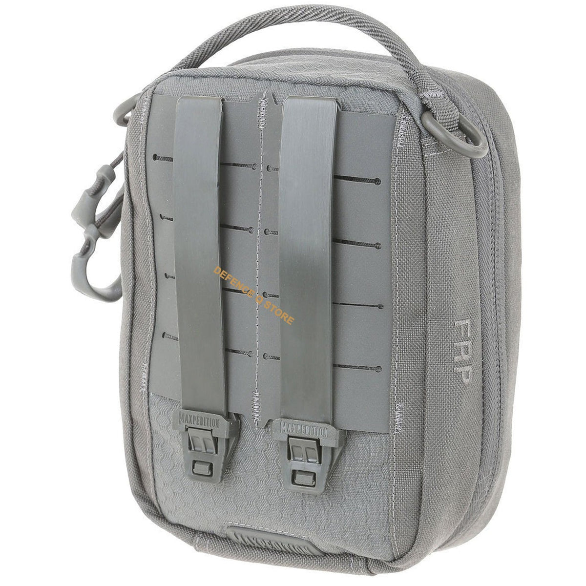 The FRP First Response Pouch is an updated interpretation of the traditional blow-out medical pouch. It has an interior paracord adjuster used to set the angle of opening for the main compartment. The inside is equipped with elastic straps and pockets for organizing first aid essentials. www.moralepatches.com.au