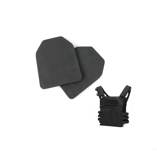 Tired of your plate carrier hanging off your body without plates? These dummy plates are a perfect substitute for those unable to get the real deal. They are designed to fit medium-sized carriers and can easily be inserted into larger ones. Believe in your protection; get the highest-quality plates on the market! www.moralepatches.com.au