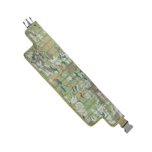Engineered from robust 900D fabric, the Tactical Assault Modular Belt Comforter in AMCU delivers exceptional battlefield comfort with high-density foam padding. Featuring a 50mm adjustable clip, durable webbing, and complete MOLLE compatibility, this versatile belt adapts to your needs with an impressive size range (92-130cm). At just 300g, it combines lightweight efficiency with uncompromising tactical performance. www.moralepatches.com.au