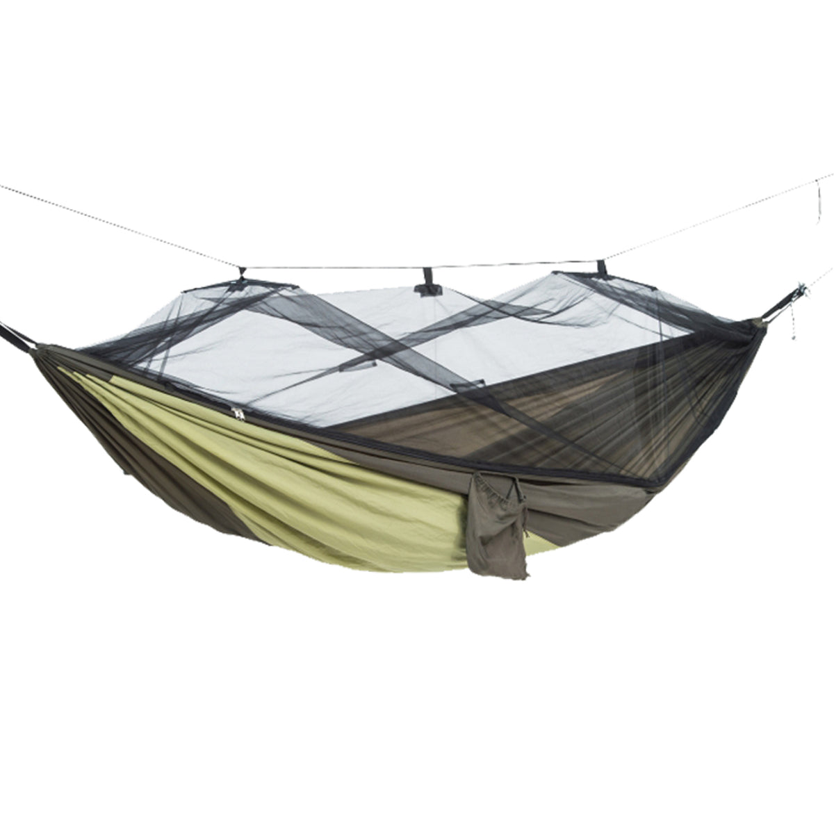This mosquito traveler is perfect for camping and traveling. It is compact, made of a light weight material with built in very fine mosquito netting, also comes with 2 heavy duty carabiners, attachment nylon cord with 4 suspenders loops to secure the mosquito traveler to the tree line with a carry bag is intergrated into the design. www.moralepatches.com.au