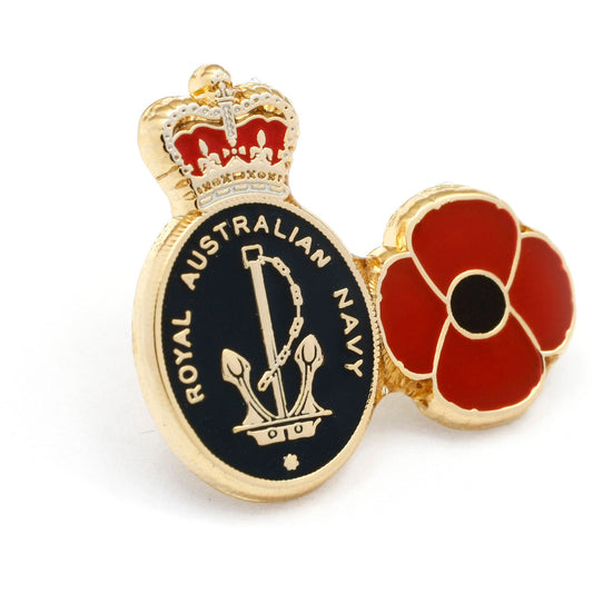 The Rich Enamel-Filled Poppy Badge is a must-have for anyone who wants to pay tribute to the brave individuals who have dedicated their lives to the Royal Australian Navy. This badge is more than just an accessory; it is a symbol of respect and gratitude. www.moralepatches.com.au