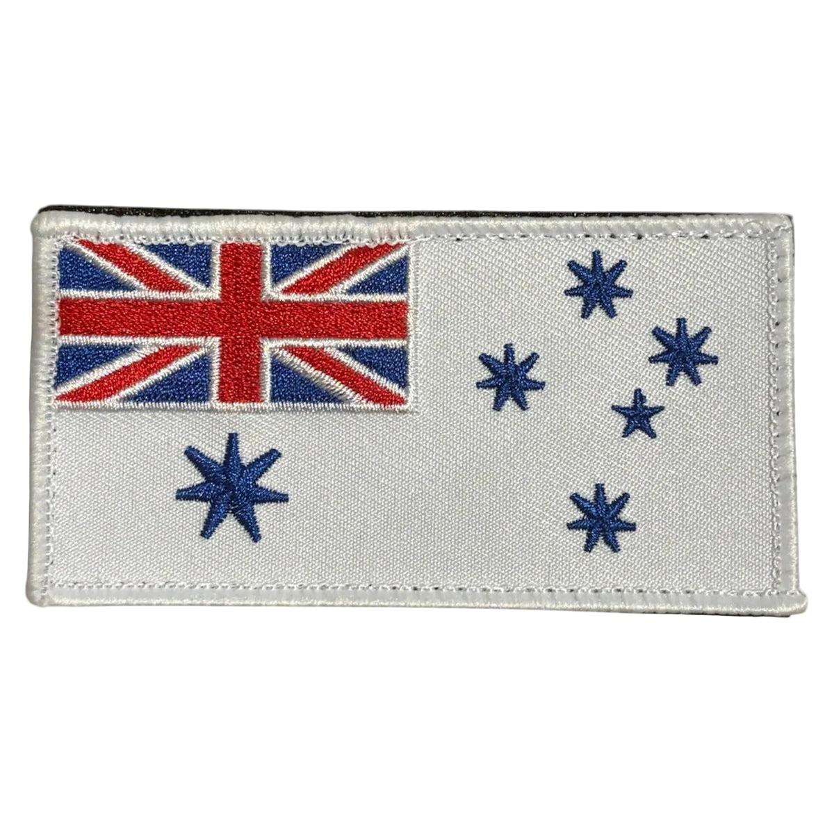 Honour Australia's naval heritage with this striking Navy White Ensign patch. A powerful symbol of maritime tradition and national pride, this embroidered morale patch brings authentic military spirit to your collection, gear, or uniform. www.moralepatches.com.au