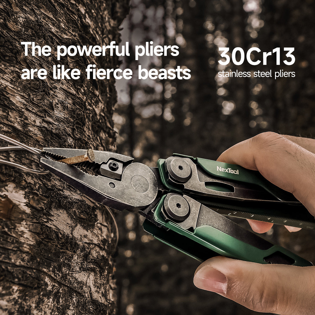 The NexTool Flagship Pro is a refined and heavy-duty multi-tool engineered for professional and everyday use. Designed for strength, precision and reliability, it combines essential cutting, gripping and fastening tools into a durable folding platform suitable for fieldwork, outdoor use and workshop tasks. www.moralepatches.com.au