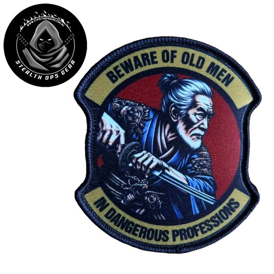 Unleash your creativity with the Dangerous Professions Embroidery Morale Patch Hook &amp; Loop Stealth Ops Gear! Measuring 9x7.5cm and featuring a beautifully embroidered design and secure hook &amp; loop backing, this patch is a must-have for any collector. www.moralepatches.com.au