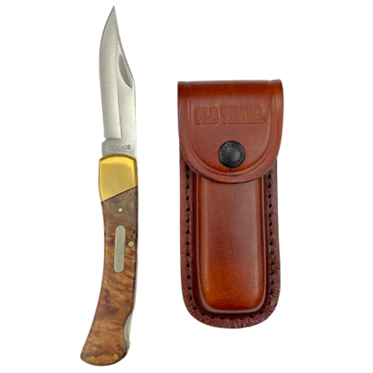 This Uncle Henry Golden Bear Pocket Knife embodies the traditional American pocket knife. The Golden Bear features a stainless steel clip point blade with a satin finish, and lock back construction. www.moralepatches.com.au