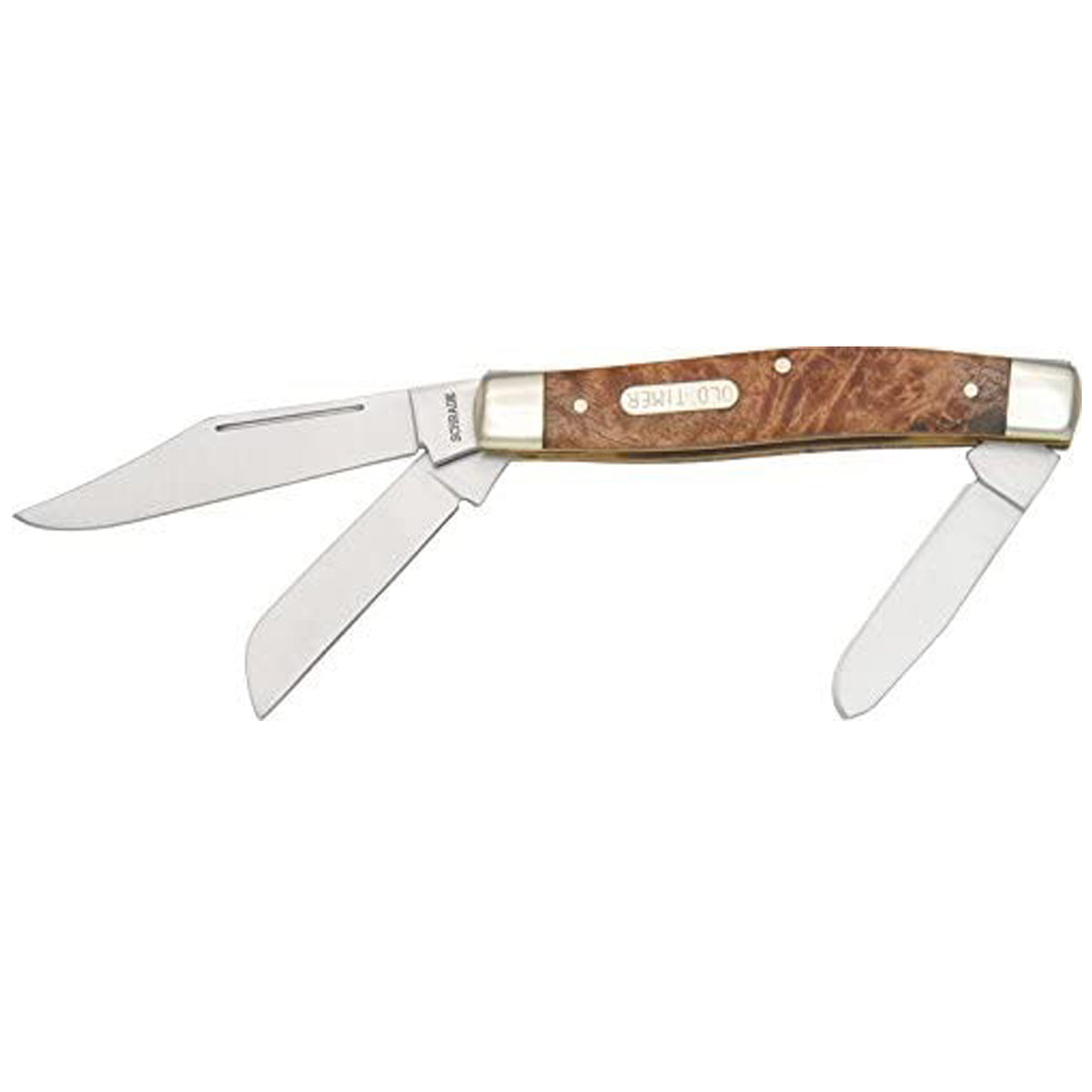 Old Timer is a trustworthy knife to have when in the backwoods or around the house. With several size and tool options available, you can rest easy knowing that Old Timer will have the knife you can rely on for any situation. www.moralepatches.com.au