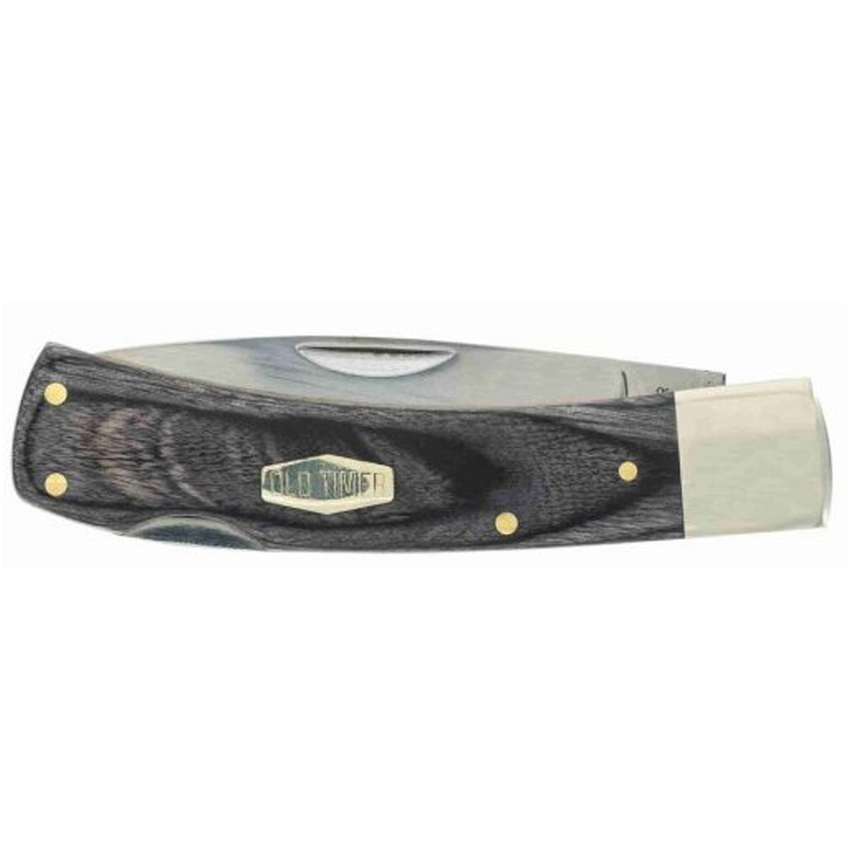 The 5OTH Bruin features top quality D2 Steel blade design, gray laminate wood handle, nickel silver pommel and pins . This knife is great for any outdoorsman or everyday carry. Old Timer quality guarantees this knife to be passed down from generation to generation. www.moralepatches.com.au