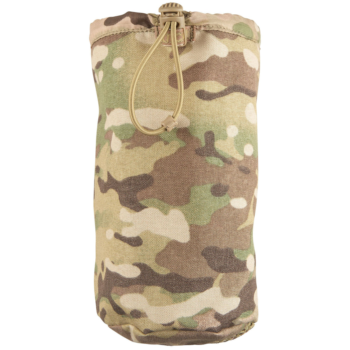 The Nalgene Bottle Pouch is designed to hold a 32oz wide or narrow mouth Nalgene 1L bottle, a 1L flask. It features a bungee drawcord to secure the water bottle. www.moralepatches.com.au