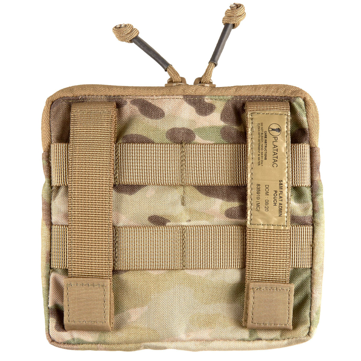 The Platatac S&M Flat admin pouch is designed as a low profile admin/utility pouch to store those items requiring easy access such as your I.D., notebook small map, pens or pencil. www.moralepatches.com.au