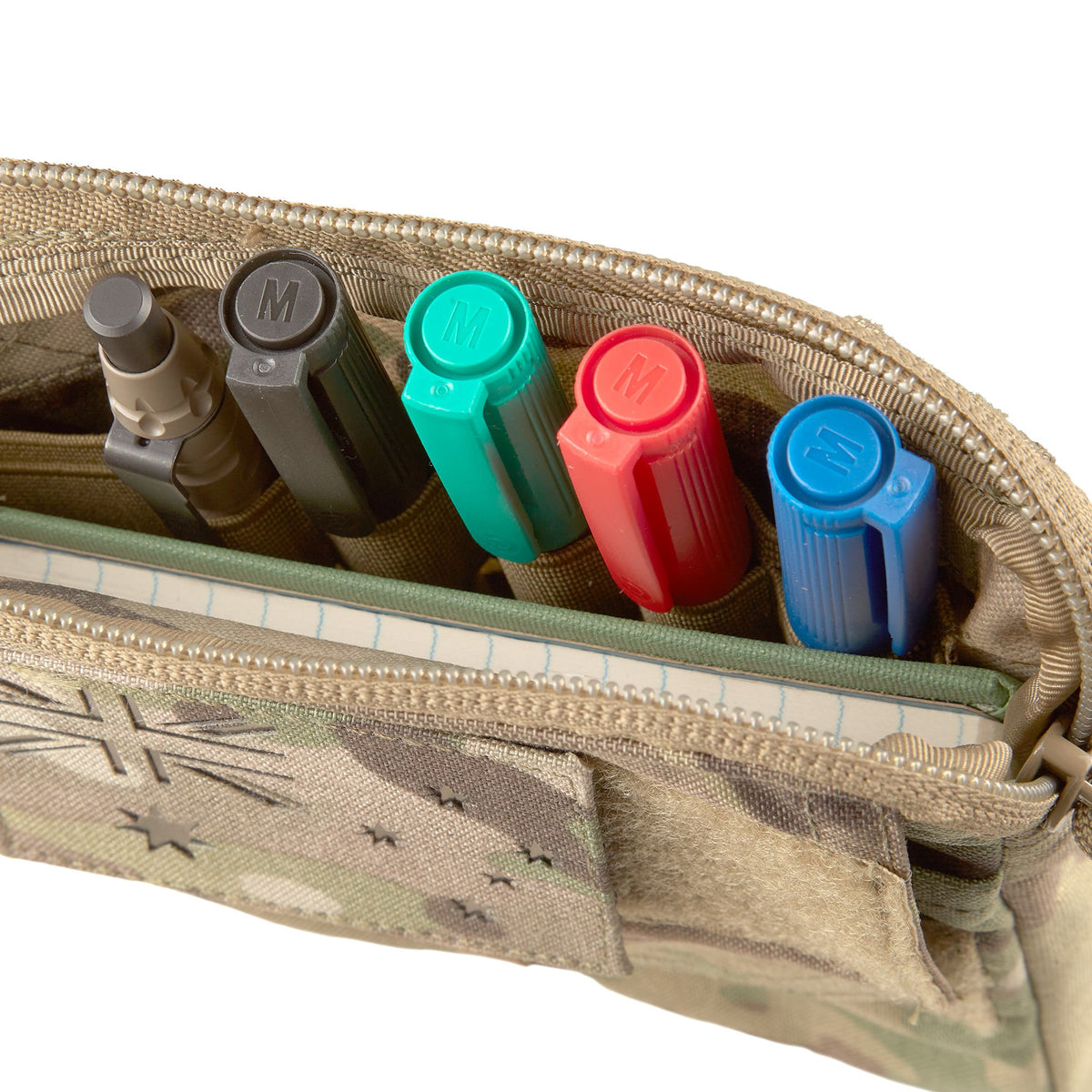 The Platatac S&M Flat admin pouch is designed as a low profile admin/utility pouch to store those items requiring easy access such as your I.D., notebook small map, pens or pencil. www.moralepatches.com.au