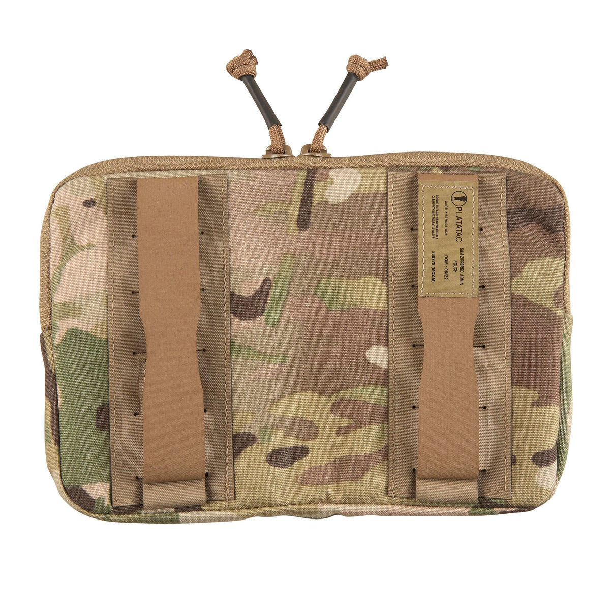 The PLATATAC S&M Zippered Admin Pouch is a large, low-profile admin pouch designed for plate carrier and chest rig use so that you can store and organise all your field administration needs in one location. www.moralepatches.com.au