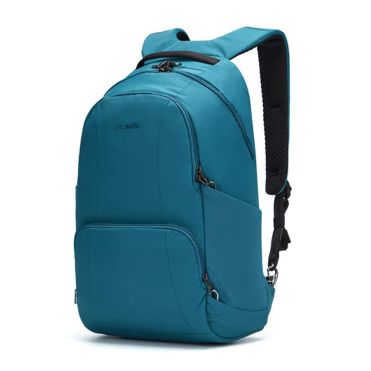 Explore foreign cities and local gems with your essentials protected in a classic anti-theft backpack, now available in ECONYL. Featuring proven anti-theft security to keep you confident in new environments, it has 25 generous litres of space with smart internal compartments for a laptop, notebook and more. www.moralepatches.com.au