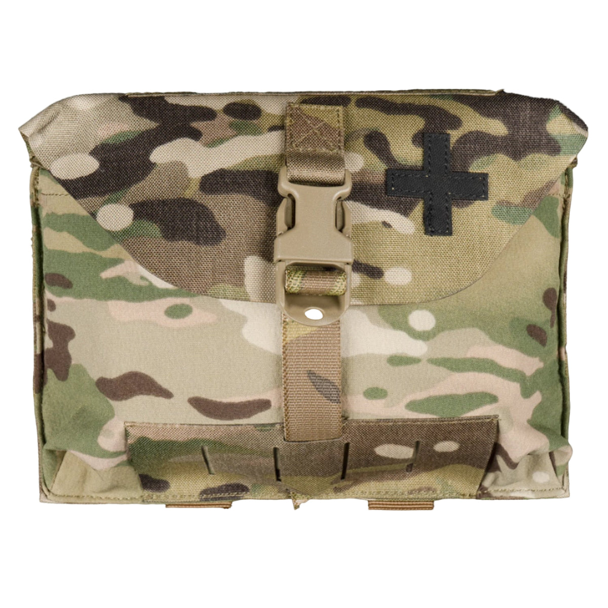 The Platatac ASAD First Line Belt IFAK is a compact, belt-mounted medical pouch designed for fast access and minimal bulk. Optimised for wear in the small of the back and mounted upside down, it keeps lifesaving medical essentials within easy reach—without interfering with your movement or other gear. www.moralepatches.com.au