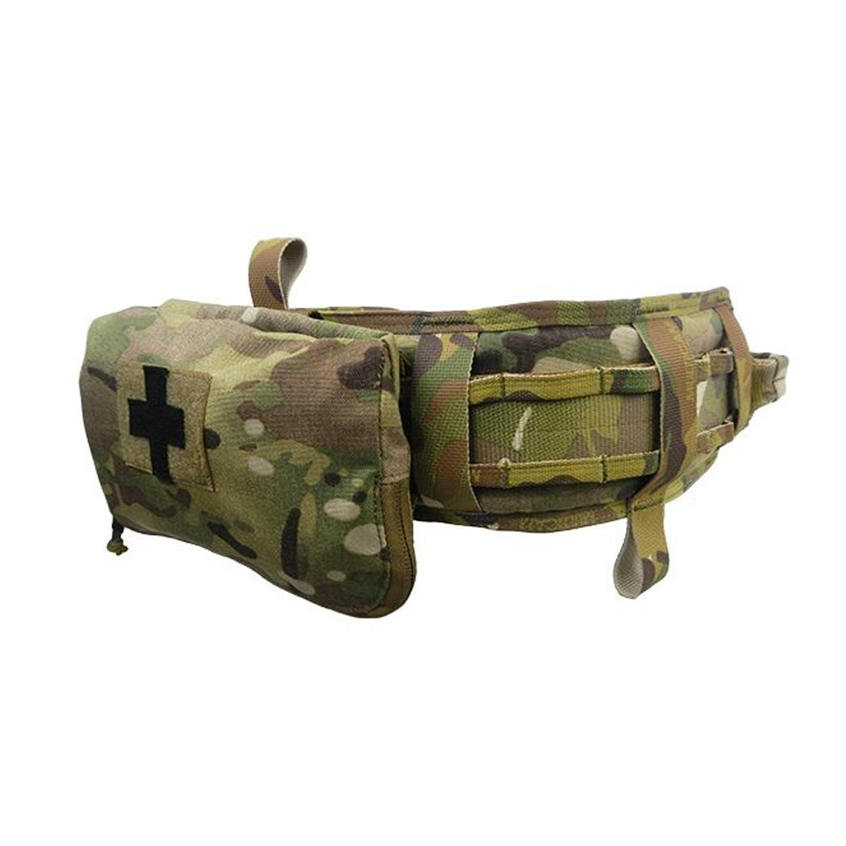 The Platatac Amphib/Water Ops Med Pouch has been designed with the needs of modern operators who opt for smaller, lighter, and slimmer kits. It is large enough to hold the essentials for patient care including a tourniquet, emergency bandages, chest seal and gloves. www.moralepatches.com.au