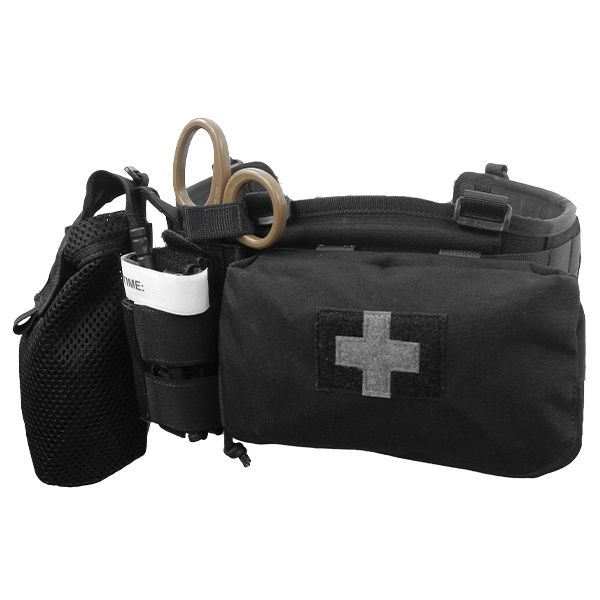 The Platatac Amphib/Water Ops Med Pouch has been designed with the needs of modern operators who opt for smaller, lighter, and slimmer kits. It is large enough to hold the essentials for patient care including a tourniquet, emergency bandages, chest seal and gloves. www.moralepatches.com.au