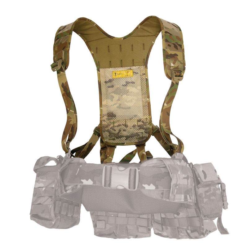 The harness has 3mm foam padding sandwiched between 500 Denier nylon for comfort, whilst not adding excess layers that will cause discomfort when worn under armour or pack straps. www.moralepatches.com.au