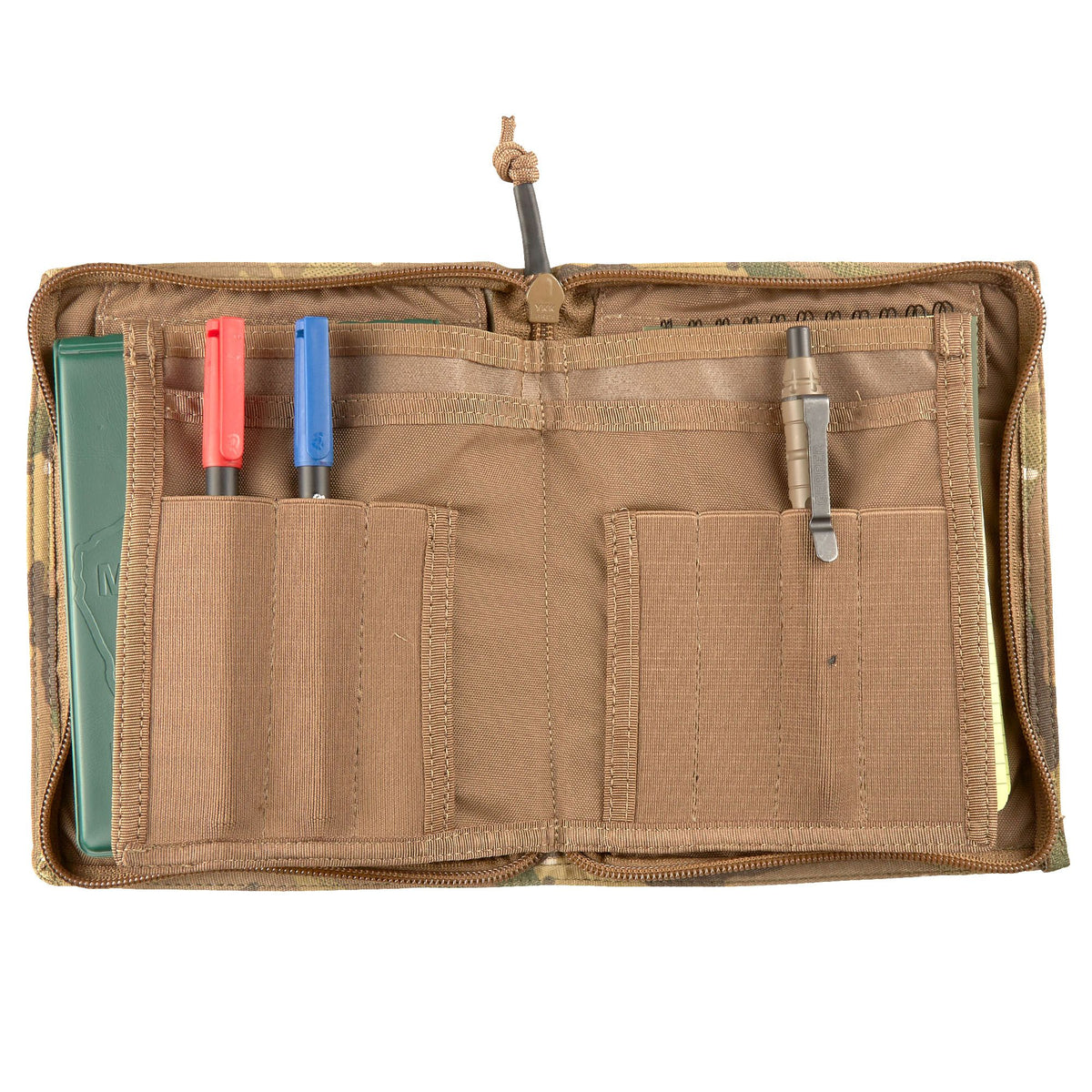 With multiple sleeves and pockets, the Platatac Brit Zip side opening field notebook cover is ideal for junior leaders and commanders to keep orders notes, tab data, SOP’s, radio freqs and any other mission critical information all in one location and for making you look like an admin jet. www.moralepatches.com.au