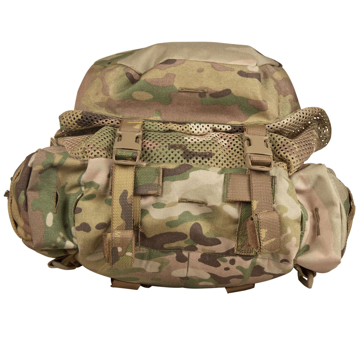 Main compartment 36cm (H) x 23.5cm (W) x 9.5cm (D) Side pockets: 19cm (H) x 9cm (W) x 5cm (D) Front zippered pouch: 25cm (at widest) x 6cm (D) Mesh cargo compartment: 20cm (H) x 23.5cm (W) x 14.5cm (D) Weight 1.02Kg www.moralepatches.com.au