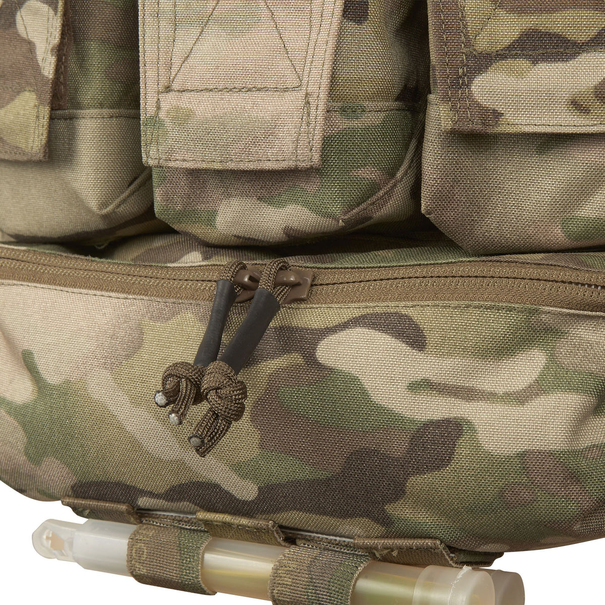 The magazine pouches have adjustable/removable lids to allow larger magazines, such as AK47 mags to be carried or allow easier access to mags by removing the flaps all together. They can also accommodate a pistol, black means (Baofeng) radio or a smoke grenade if required. Bungee retention around the mag pouches provides additional security for stowed items. www.moralepatches.com.au 
where the army shops