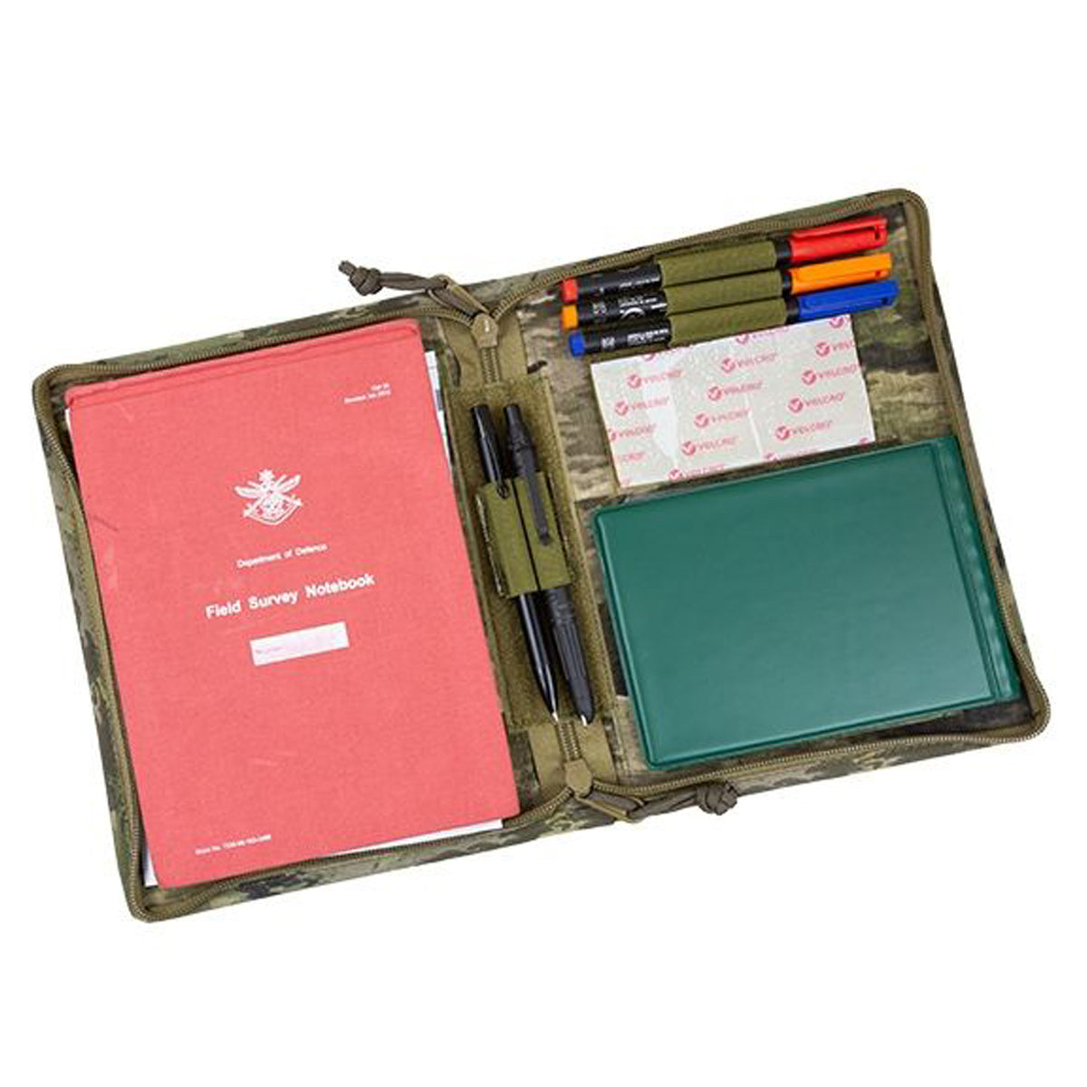 In a heated situation, you need access to mission-critical information fast! The Platatac Shooters Data Notebook Cover is designed to be a customisable to allow you to create your own personal setup with detachable options available within this cover. www.moralepatches.com.au
