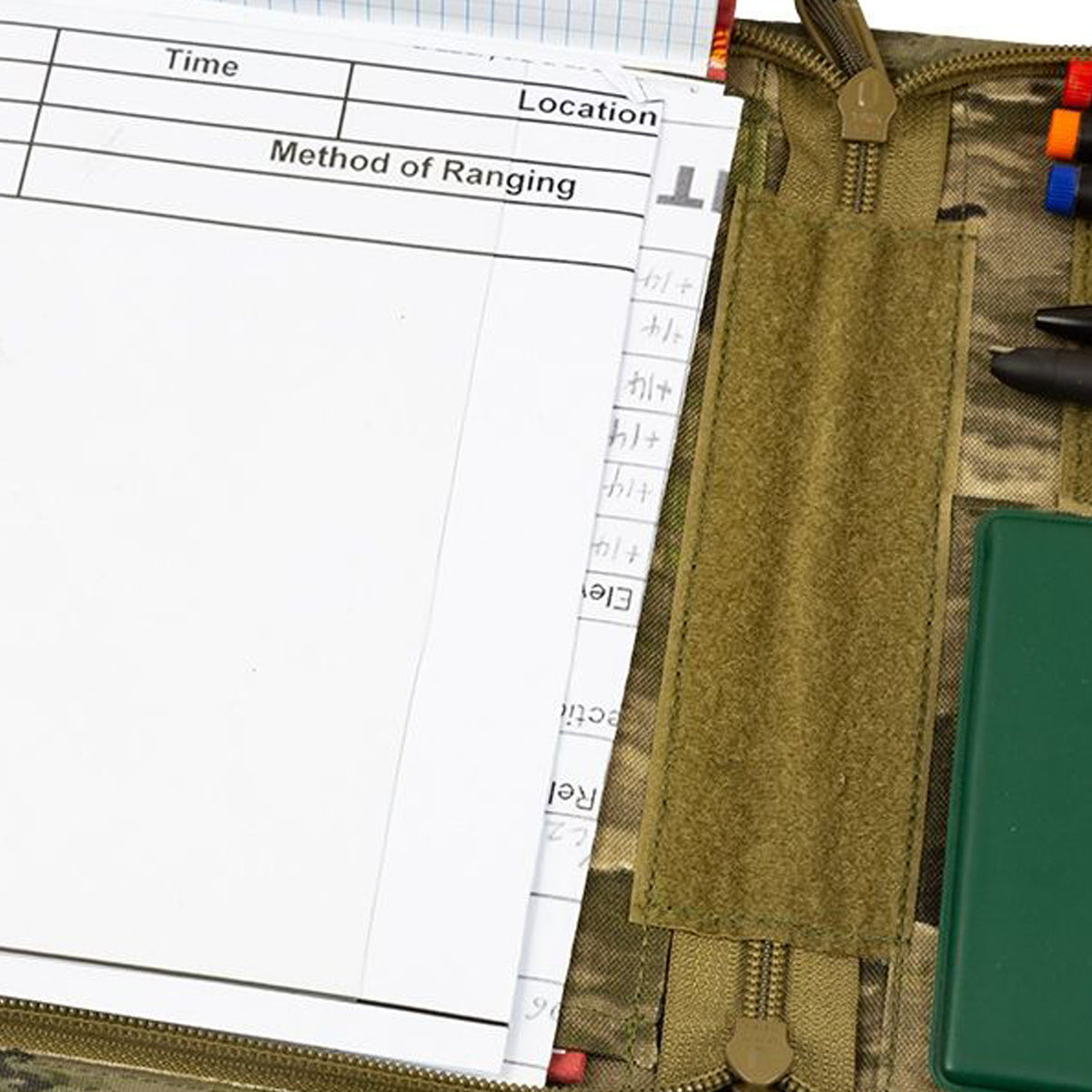 In a heated situation, you need access to mission-critical information fast! The Platatac Shooters Data Notebook Cover is designed to be a customisable to allow you to create your own personal setup with detachable options available within this cover. www.moralepatches.com.au