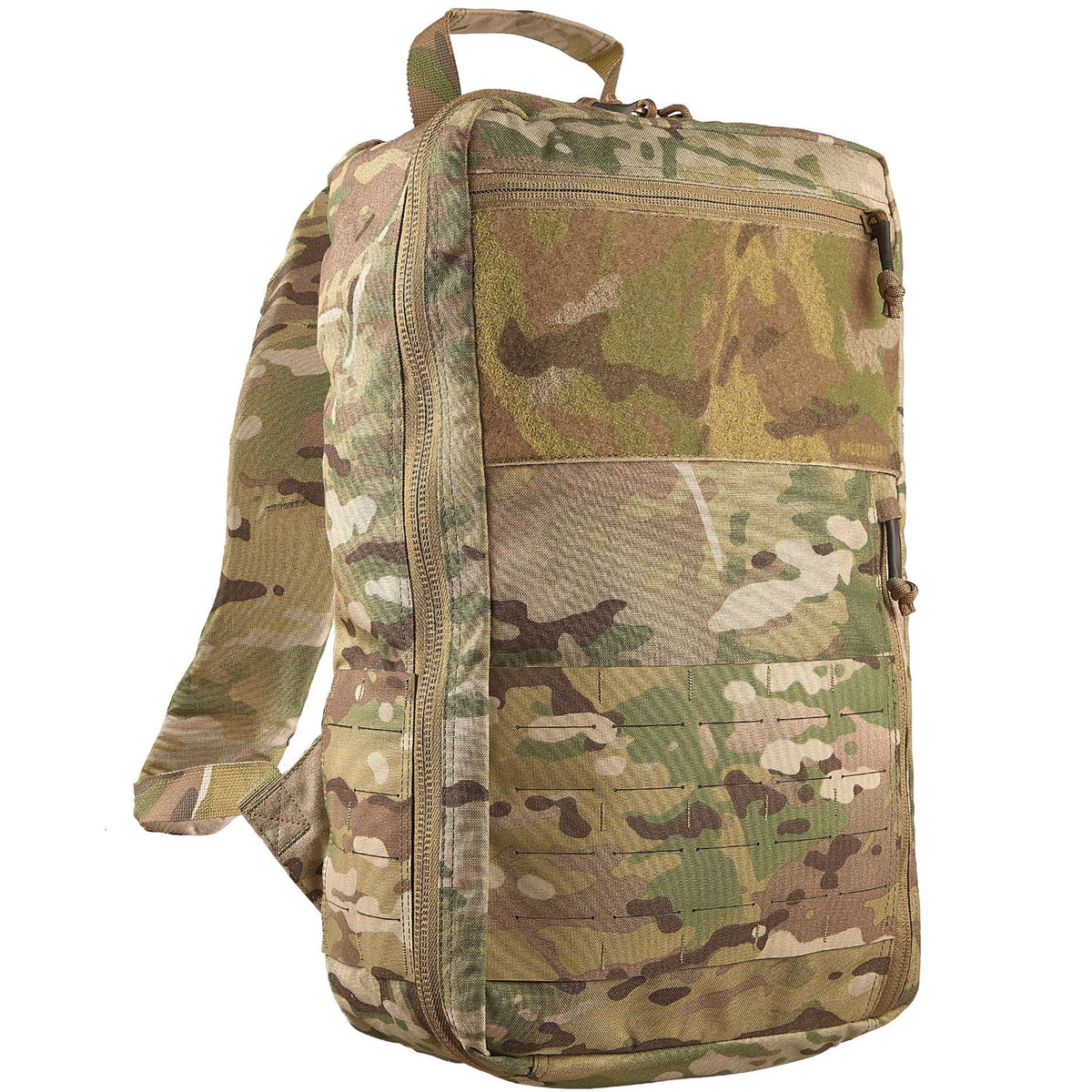 The Platatac SPUR MSM 12 day pack has a simple, semi overt appearance and lots of versatile organisation. It is perfect size for a day pack, grab bag or with the addition of pouches capable of being an overnight bag. www.moralepatches.com.au