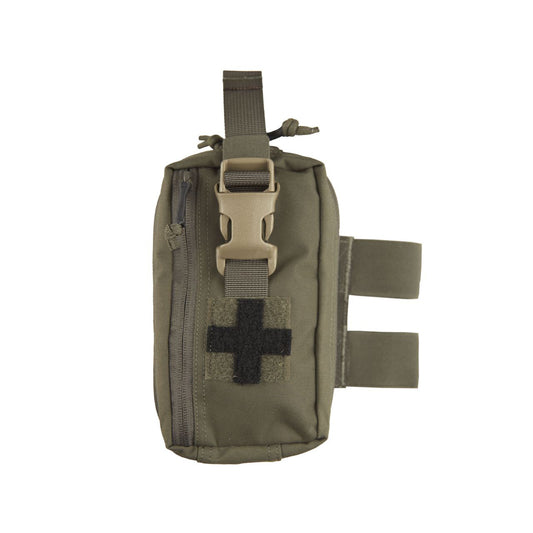 The Platatac Tear Away Med Pouch (TAMP) is a vertically mounted, compact, well laid out solution to store your individual first aid kit (IFAK), it can be mounted on any MOLLE/PALS platform and rapidly deployed in a matter of seconds for when you need it most. www.moralepatches.com.au