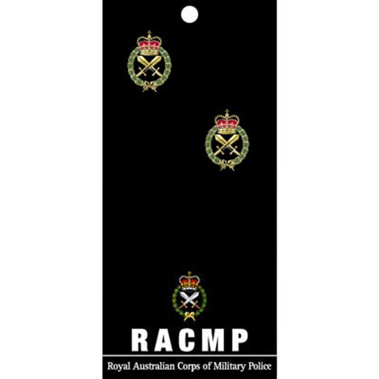 Show your pride and commitment with these sparkling RACMP 20mm cuff links. With full colour enamel and gold plating, these gorgeous accessories will bring a touch of style to any work outfit or special occasion. www.moralepatches.com.au