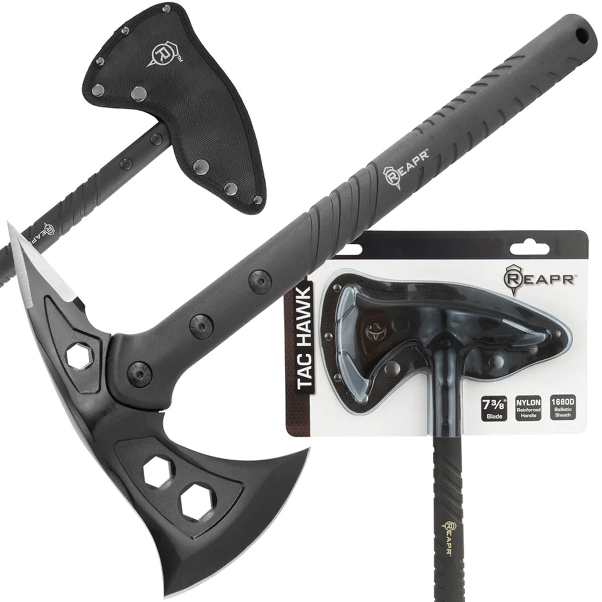 With a REAPR 11000 TAC Hawk Axe tactical survival axe in your outdoor survival kit, you’ll be prepared for anything. Designed for breaching, this versatile axe is perfect for camping, hunting and survival. www.moralepatches.com.au