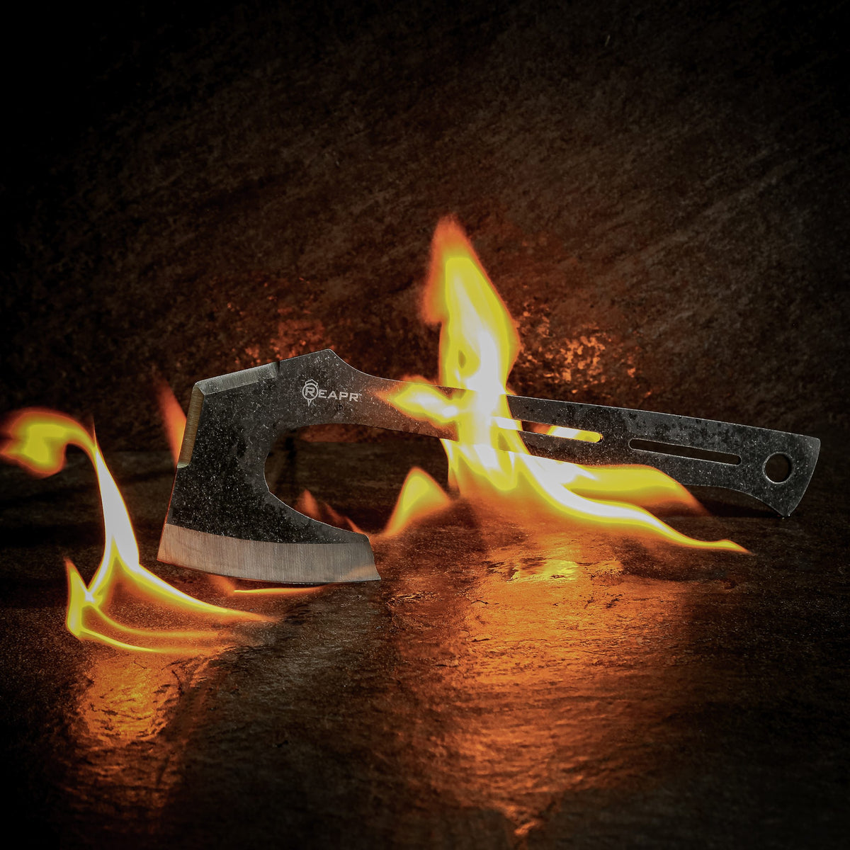 Find your perfect set of throwers in the Chuk 3 Piece Axe Set. Lightweight and ready to fly, the 3-5/8” stonewashed finished blade is perfectly balanced. These Axes are a great recreational tool for camping, parties, barbecues and more. www.moralepatches.com.au