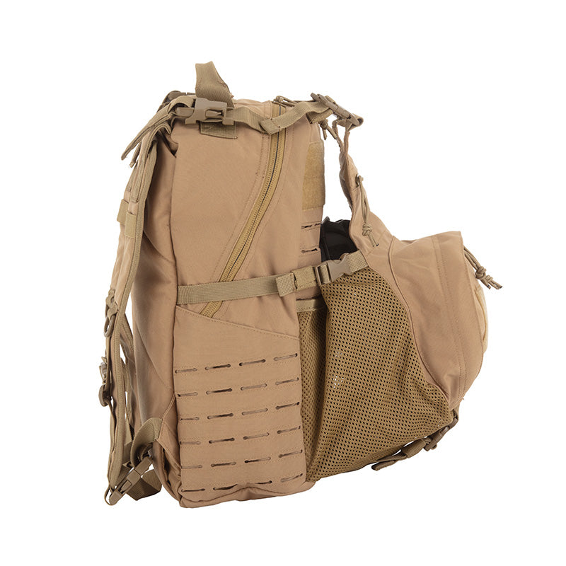 The Removable Operator Pack is built for even your most difficult mission in the field. Designed to carry your helmet and tactical gear for quick access.&nbsp; In the main compartment is a sleeve for your water bladder please inner side pockets for 1LT flasks or other gear around that size. www.moralepatches.com.au