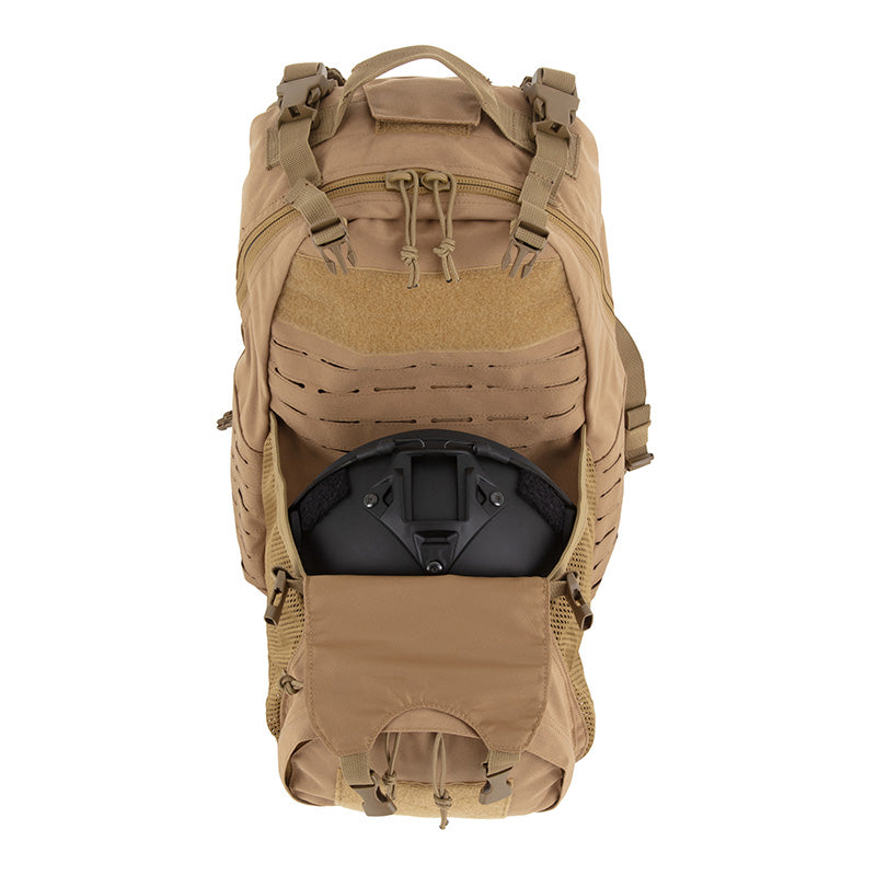 The Removable Operator Pack is built for even your most difficult mission in the field. Designed to carry your helmet and tactical gear for quick access.&nbsp; In the main compartment is a sleeve for your water bladder please inner side pockets for 1LT flasks or other gear around that size. www.moralepatches.com.au