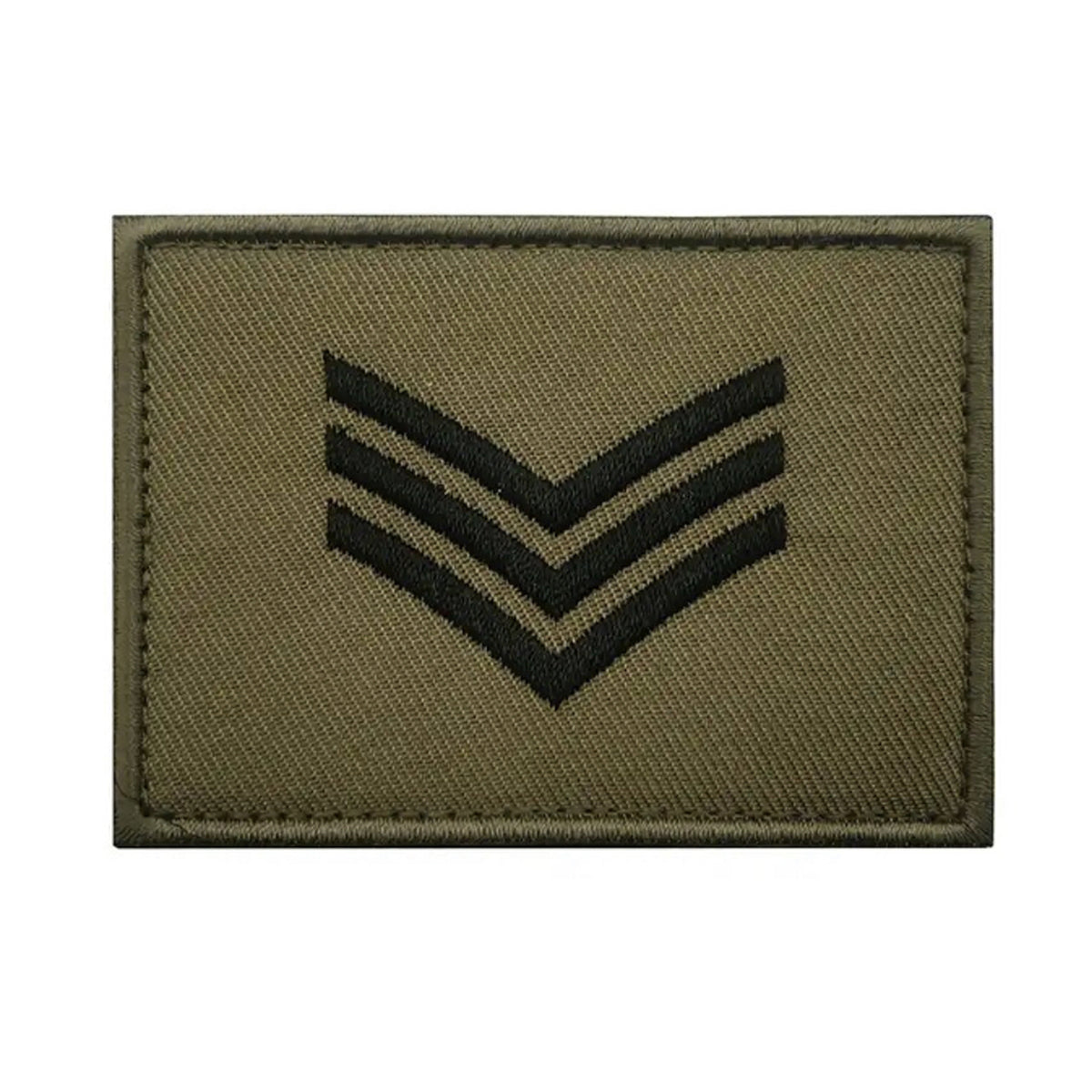 Sergeants are the first rank above Corporal, these soldiers are experienced in their field of skill and have been targeted for senior leadership capabilities.  These soldiers have had the training and are in the more seasoned in the field of leadership.  Usually they are second in command of a platoon of soldiers. www.moralepatches.com.au