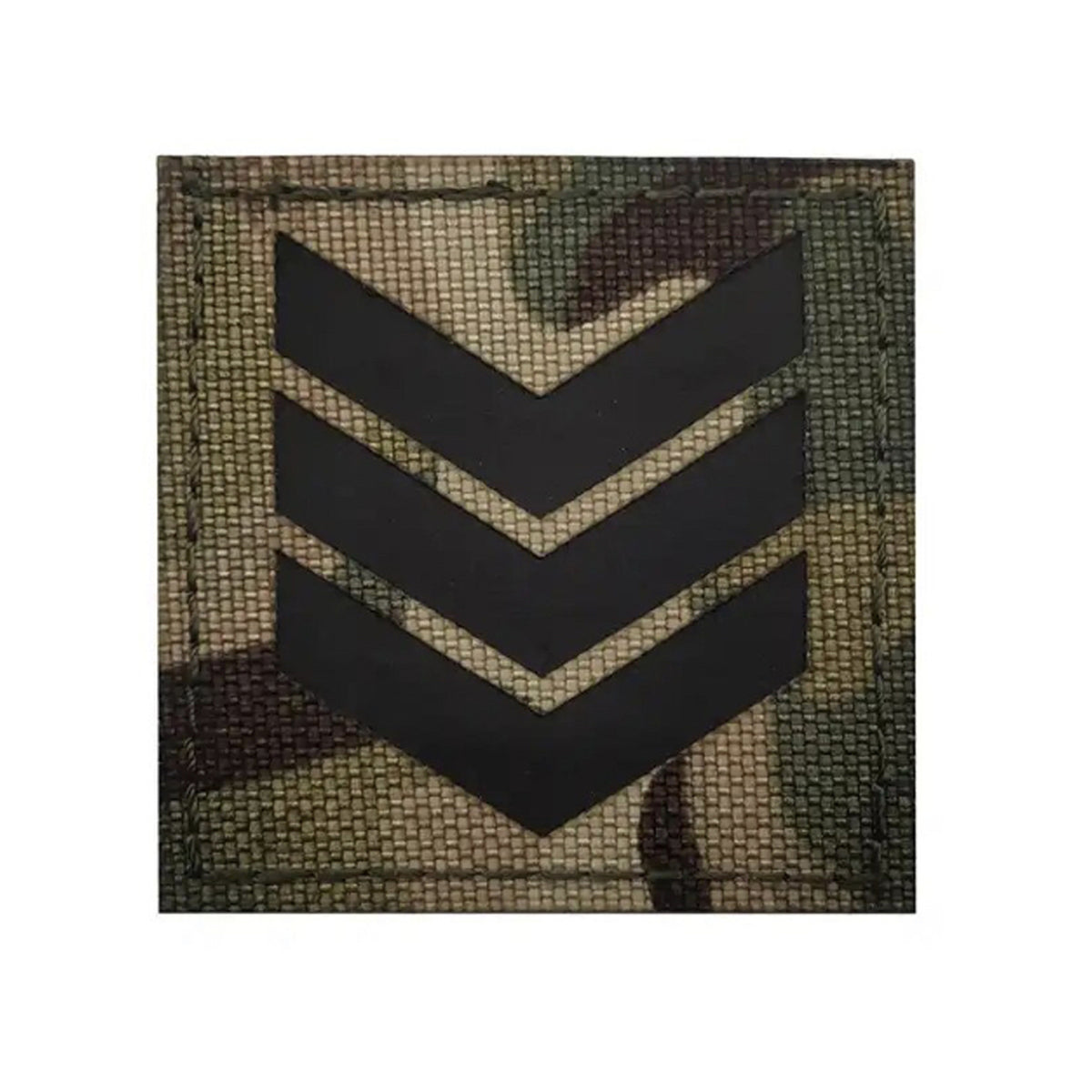 Sergeants are the first rank above Corporal, these soldiers are experienced in their field of skill and have been targeted for senior leadership capabilities.  These soldiers have had the training and are in the more seasoned in the field of leadership.  Usually they are second in command of a platoon of soldiers. www.moralepatches.com.au