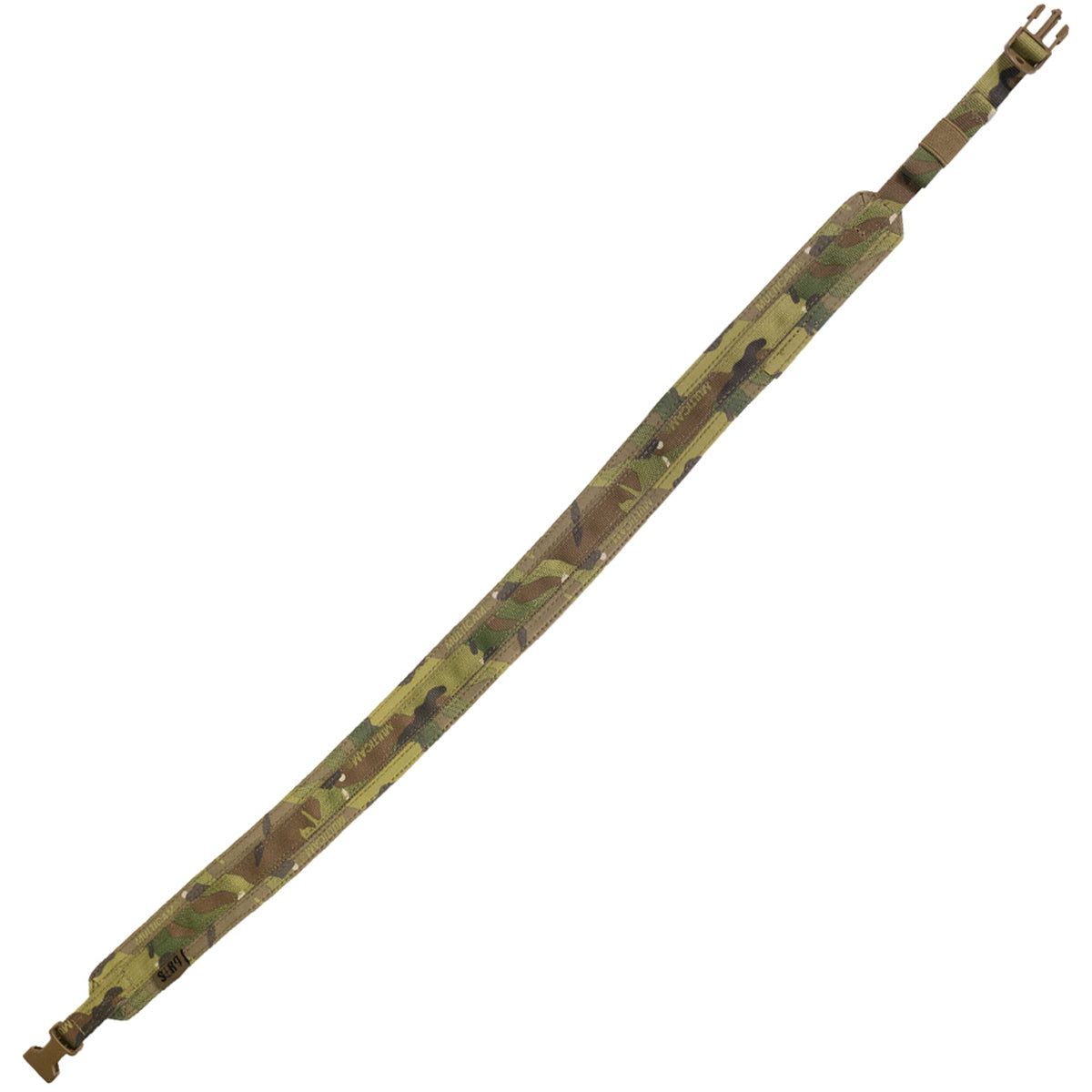 A lightweight, ultra slim and rugged belt that features 38mm webbing with internal stiffener, high quality Nylon binding and YKK buckle. Made with genuine licensed Multicam out of the USA. Perfect for an everyday belt. www.moralepatches.com.au