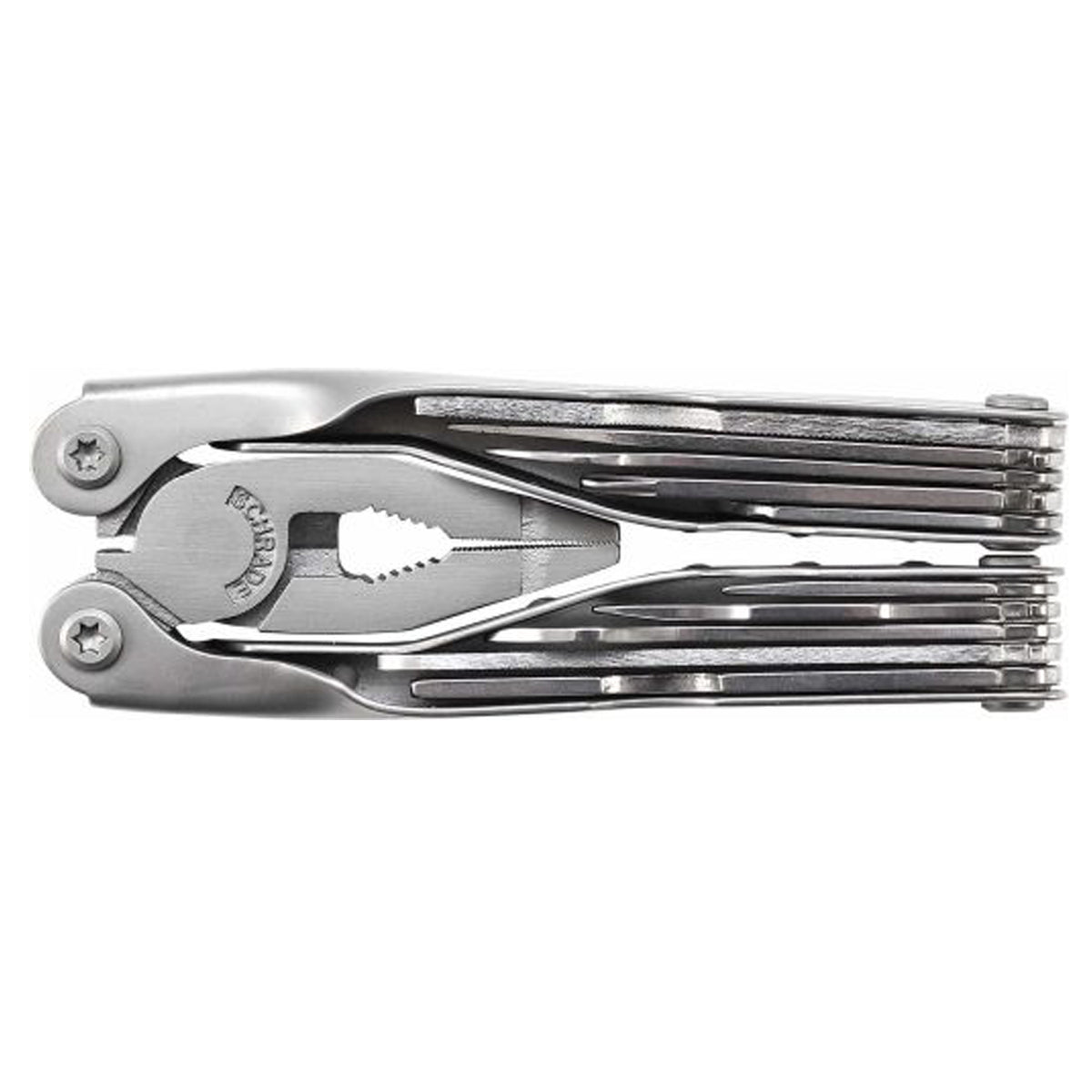 This is an example of the original pocket survival tool, this Schrade Multi tool is a must have when you are out in the bush or working away with limited resources available to you. coming with 21 functions. this is the perfect pocket tool to cut, screw, pry and pinch. www.moralepatches.com.au