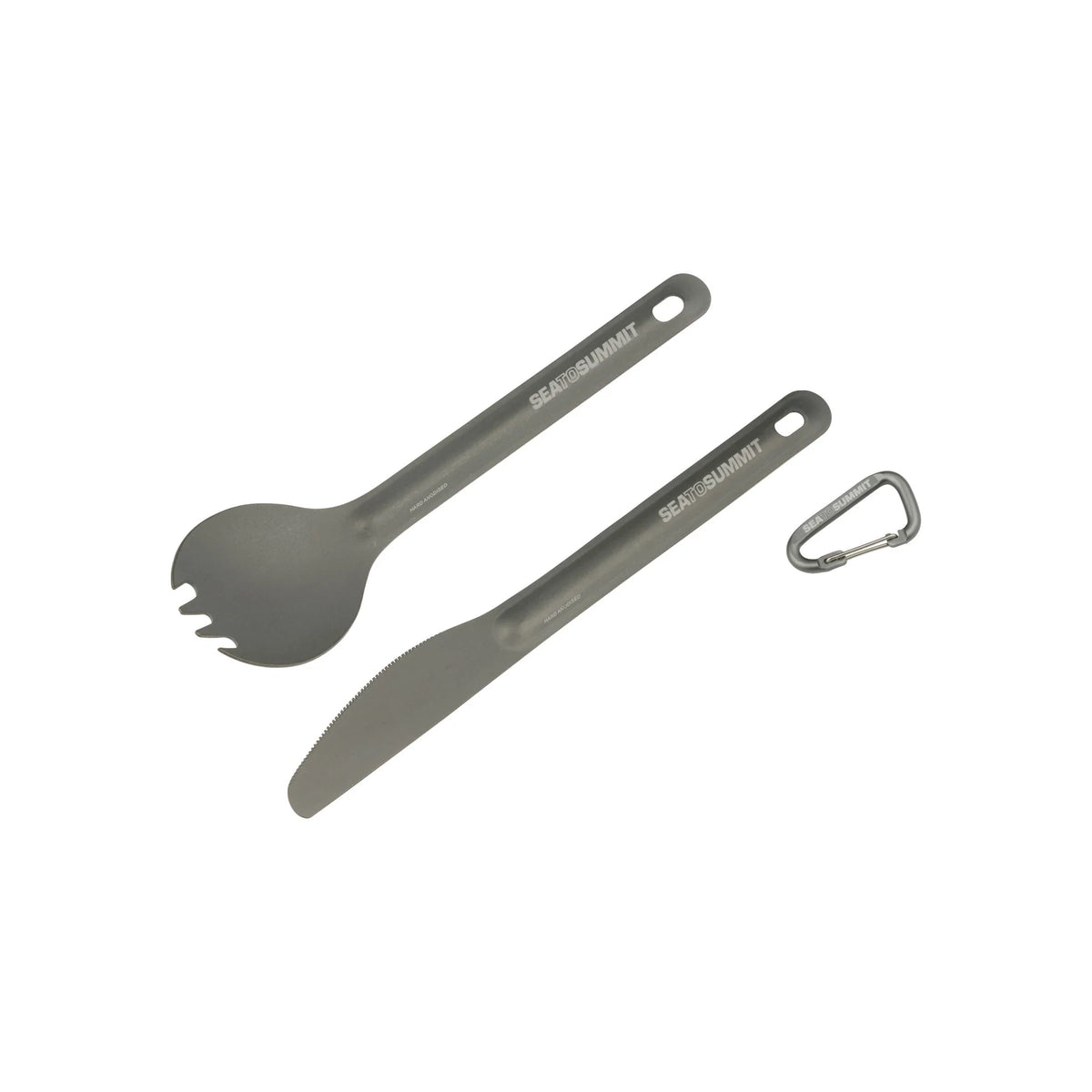 Made from ultralight hard-anodised aircraft alloy for lightweight durability and safe, lifelong use. The smooth matte finish has a comfortable feel and the included carabiner keeps pieces together. www.moralepatches.com.au