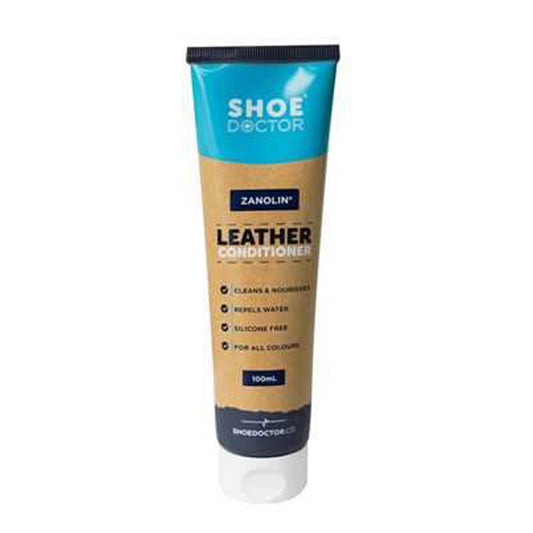 SHOE DOCTOR® ZANOLIN® Leather Conditioner is ideal for shoes, handbags, luggage, leather garments, furniture and all accessories. Made for natural and imitation leathers, patent and plastic. www.moralepatches.com.au