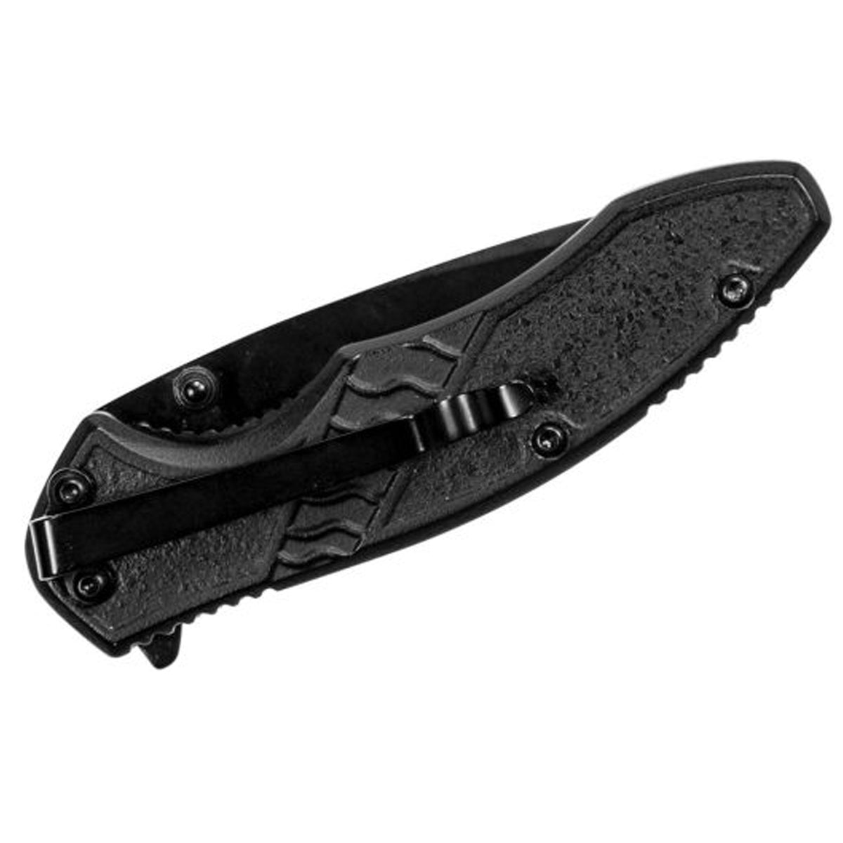 Maintaining the tactical styling and solid feel of the M&amp;P (Military &amp; Police) Series, the Smith &amp; Wesson M&amp;P Bodyguard flipper knife features a 2.75″ 8Cr13MoV black drop point blade. 8Cr13MoV is a high-quality stainless steel similar in properties to AUS-8. www.moralepatches.com.au