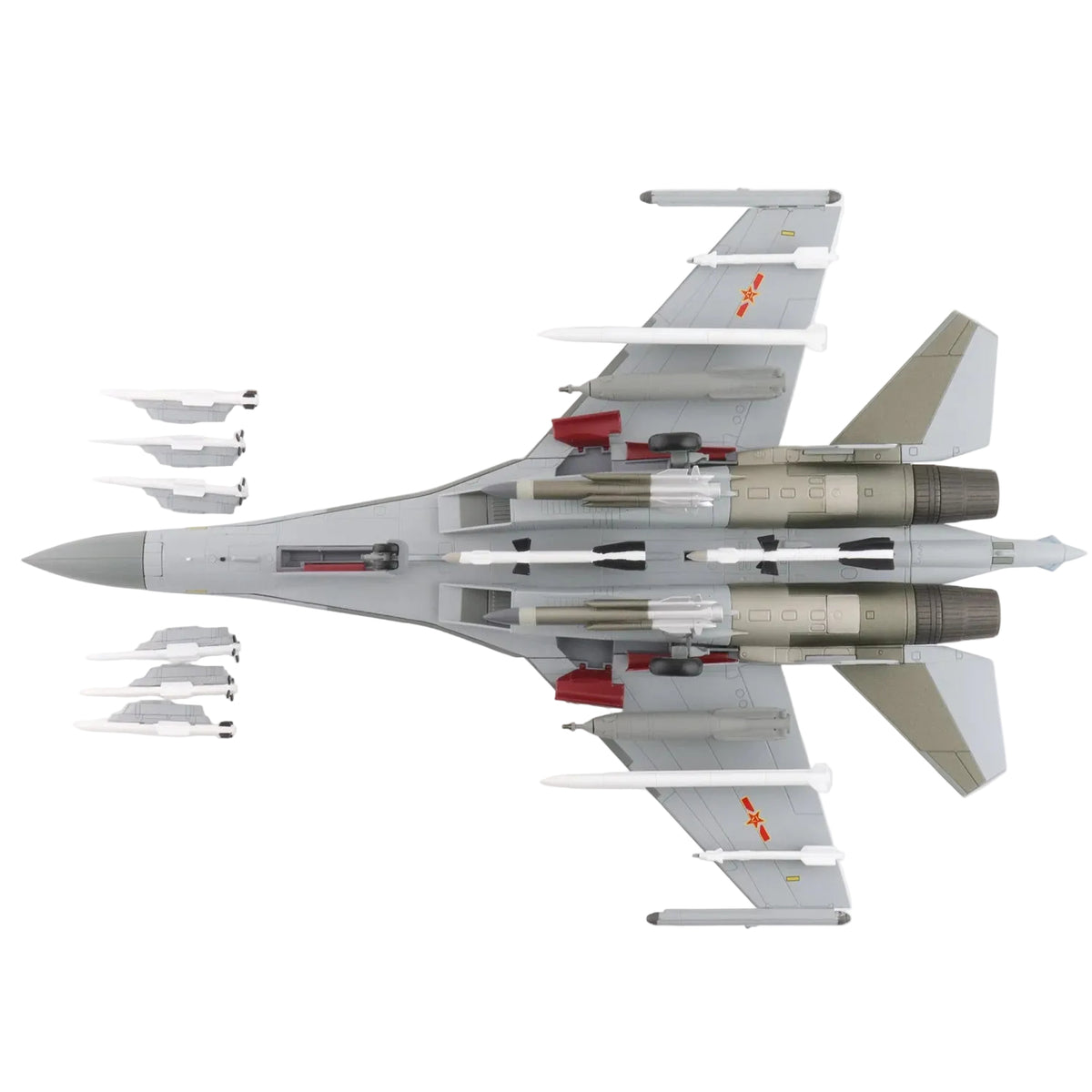 1/72 Su-35S Flanker E 61271 PLAAF China (with 2 x PL-17 4 x R-77M)&nbsp;by&nbsp;Hobby Master&nbsp;delivers modern air combat detail for military aircraft collectors and current fighter jet displays. www.moralepatches.com.au