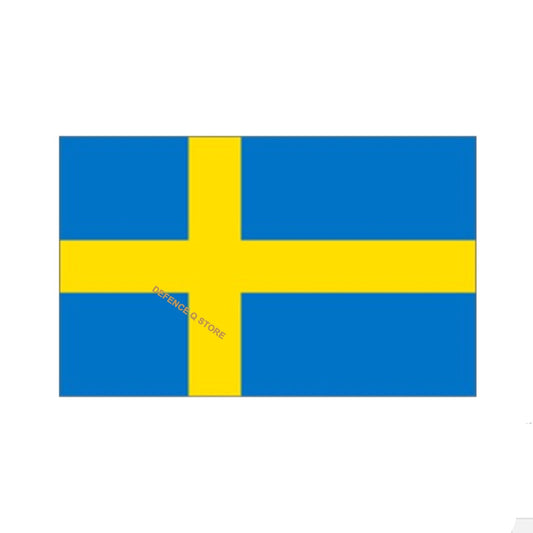 With an asymmetrical yellow cross on a blue background, the Swedish flag purportedly takes its colours from the Swedish Coat of Arms which originated in the 14th Century. The Scandinavian cross and design are most likely based on the flag of Denmark which had a distinct influence over the region in the middle ages. www.moralepatches.com.au