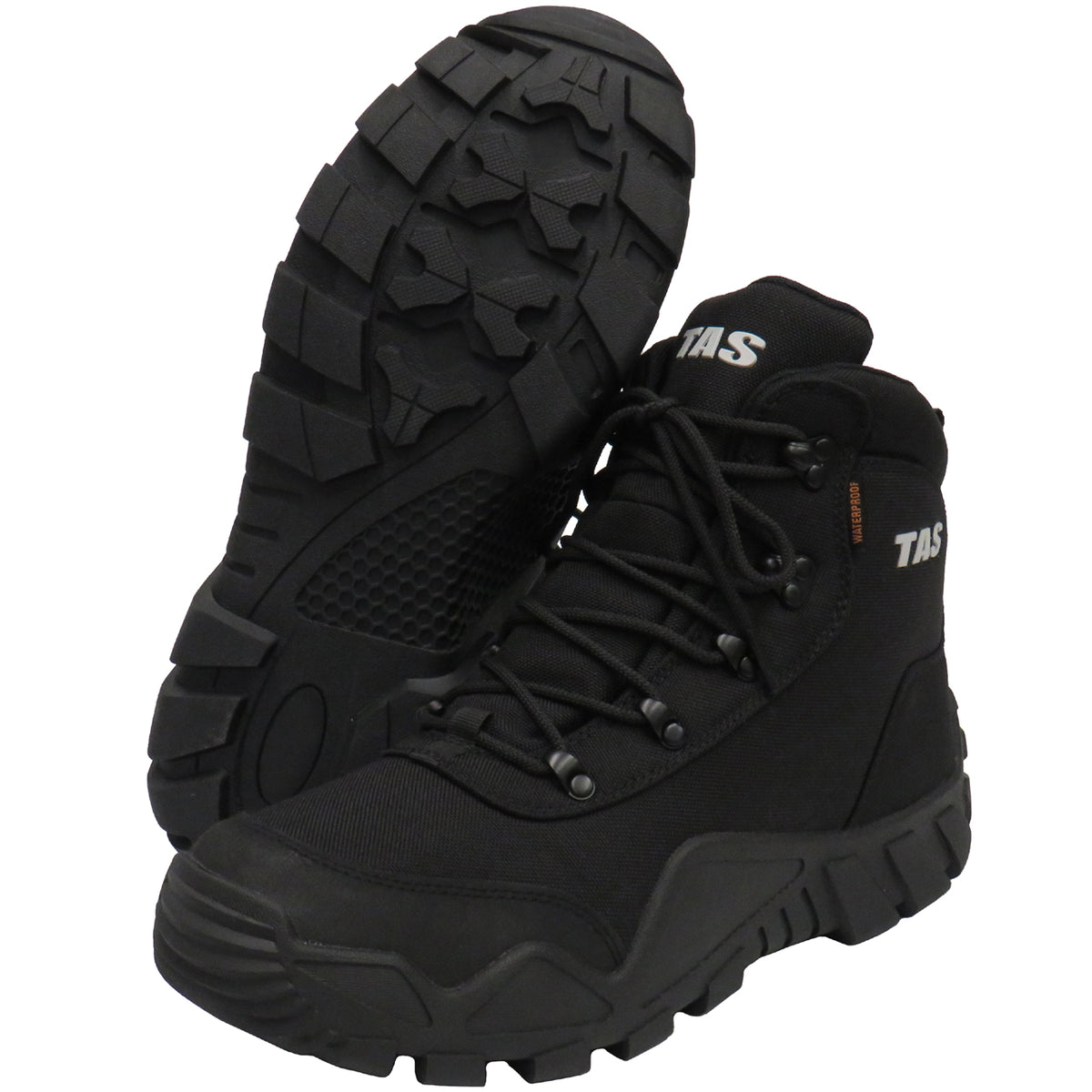 The TAS Alpha Elite boots are the perfect choice for those who work within Security sectors as well as general civilian applications, such as hiking or outdoor trips/camps. www.moralepatches.com.au