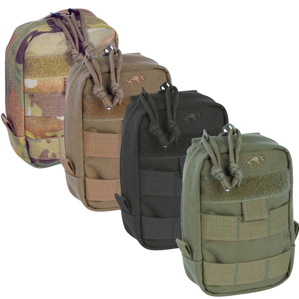 Discover the tactical pouch 1 vertical with MOLLE compatibility, a generously wide zippered entrance, and velcro panels for personalized identification. Keep your gear secure and always know who it belongs to! www.moralepatches.com.au combined colours available