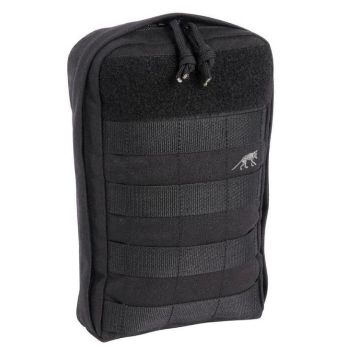 Take your tactical game to the next level with the Tasmanian Tiger Tactical Pouch 7! Ideal for adding extra gear, first aid supplies, communication devices and more - this universal accessory pouch is a must-have. Outfit yourself with confidence. www.moralepatches.com.au black front view