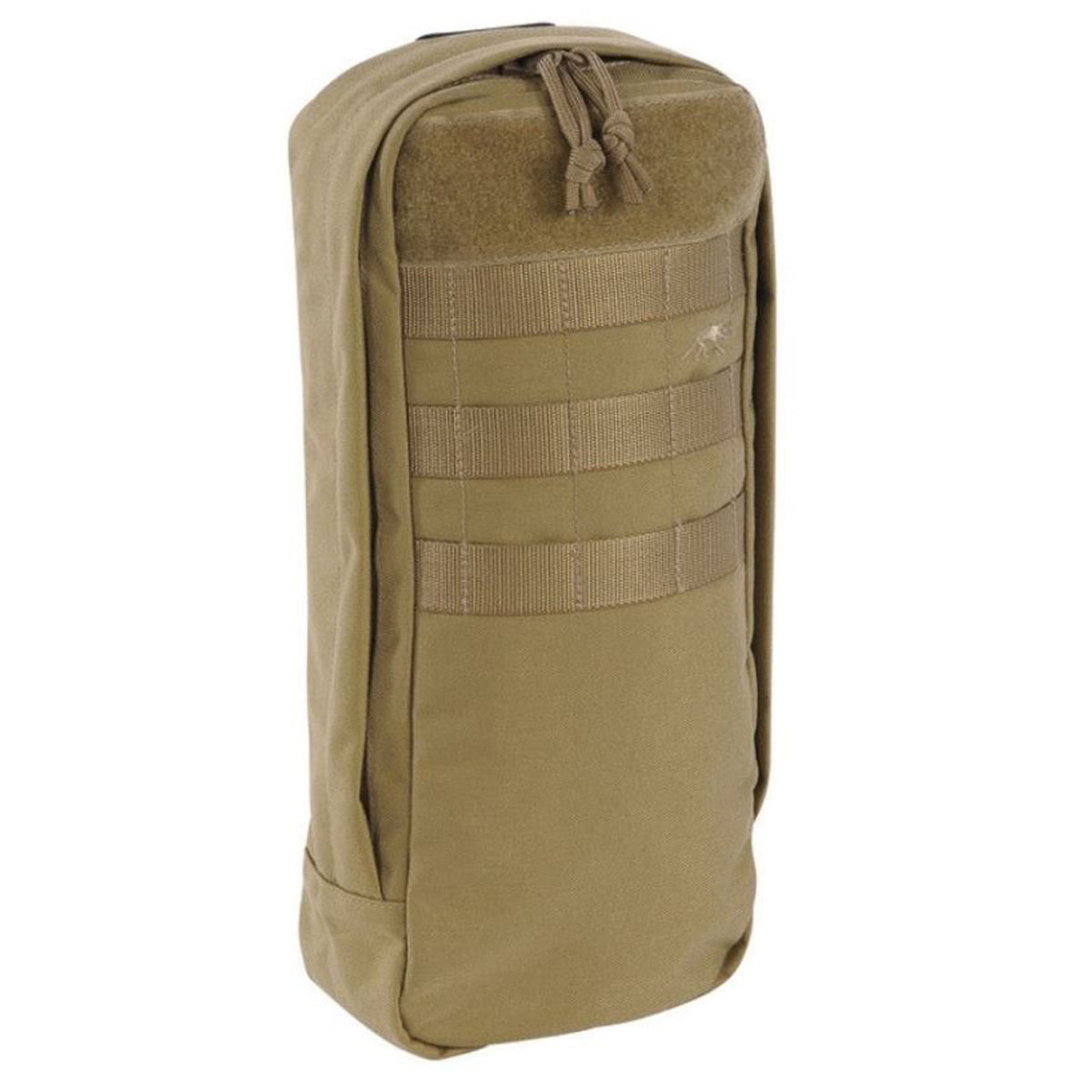 Load up extra gear with this spacious side pouch - designed to fit many popular backpacks! It's the perfect way to stay organized and make the most of your gear. Keep all the essentials within reach and on the go. www.moralepatches.com.au khaki colour