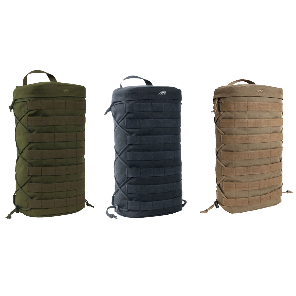 Load up extra gear with this spacious side pouch - designed to fit many popular backpacks! It's the perfect way to stay organized and make the most of your gear. Keep all the essentials within reach and on the go. www.moralepatches.com.au all three colours