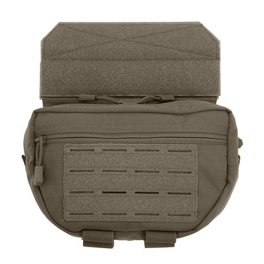 This WAB Pouch gives the operator ease of access to essential equipment. The velcro sandwich system is adjustable and suited to both plate carrier's and chest plates with the removable extension piece. www.moralepatches.com.au